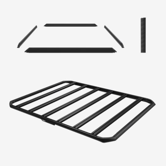 Thule Caprock Cargo Basket Complete Bundle